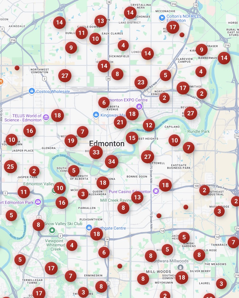 Edmonton Outdoor Parks